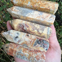 CRAZY LACE AGATE TOWER