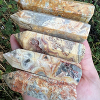 CRAZY LACE AGATE TOWER