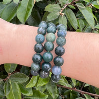 MOSS AGATE BRACELET