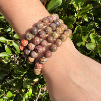 LEOPARD SKIN JASPER BRACELET