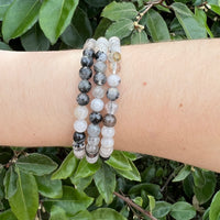 TOURMALINATED QUARTZ BRACELET