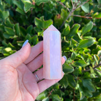 ANGEL AURA ROSE QUARTZ TOWER