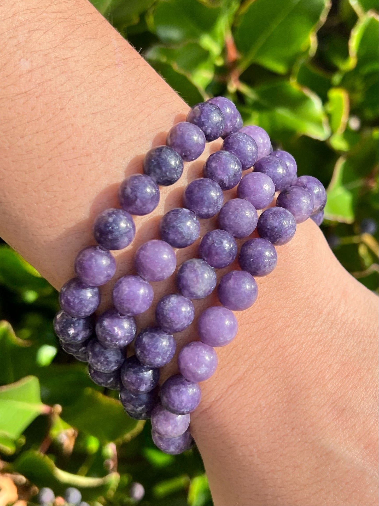 LEPIDOLITE BRACELET