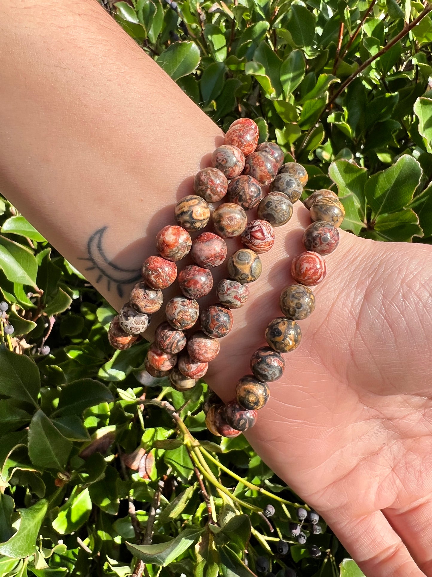 LEOPARD SKIN JASPER BRACELET