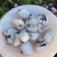 RAINBOW MOONSTONE TUMBLED STONE