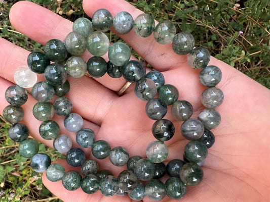 MOSS AGATE BRACELET