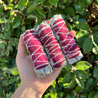 ORGANIC RED ROSE PETAL SAGE 