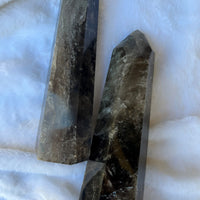 SMOKY QUARTZ TOWER LARGE