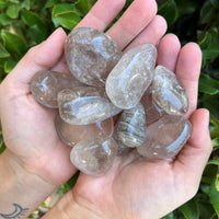 SMOKY QUARTZ TUMBLED STONE LARGE