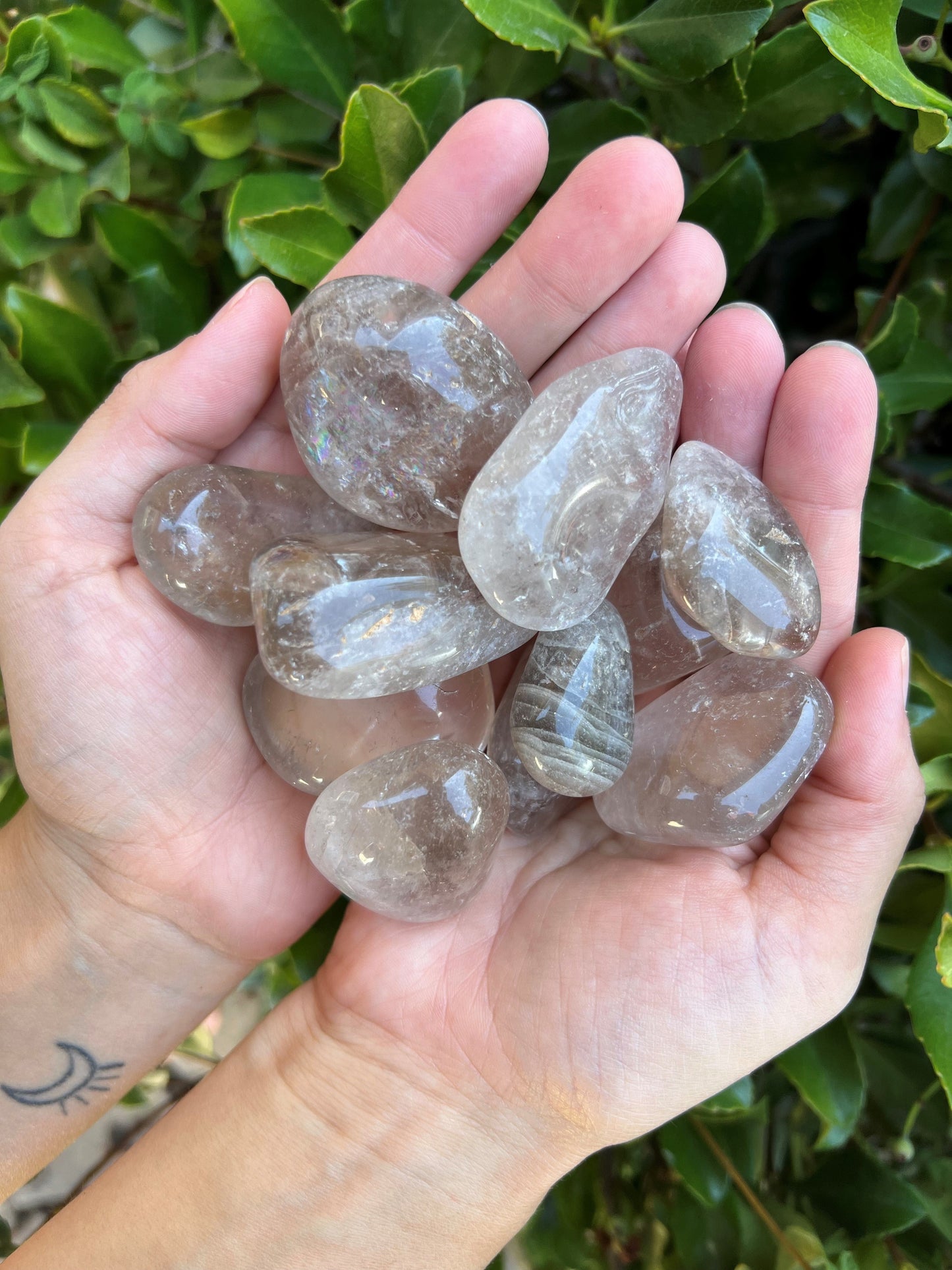 SMOKY QUARTZ TUMBLED STONE LARGE