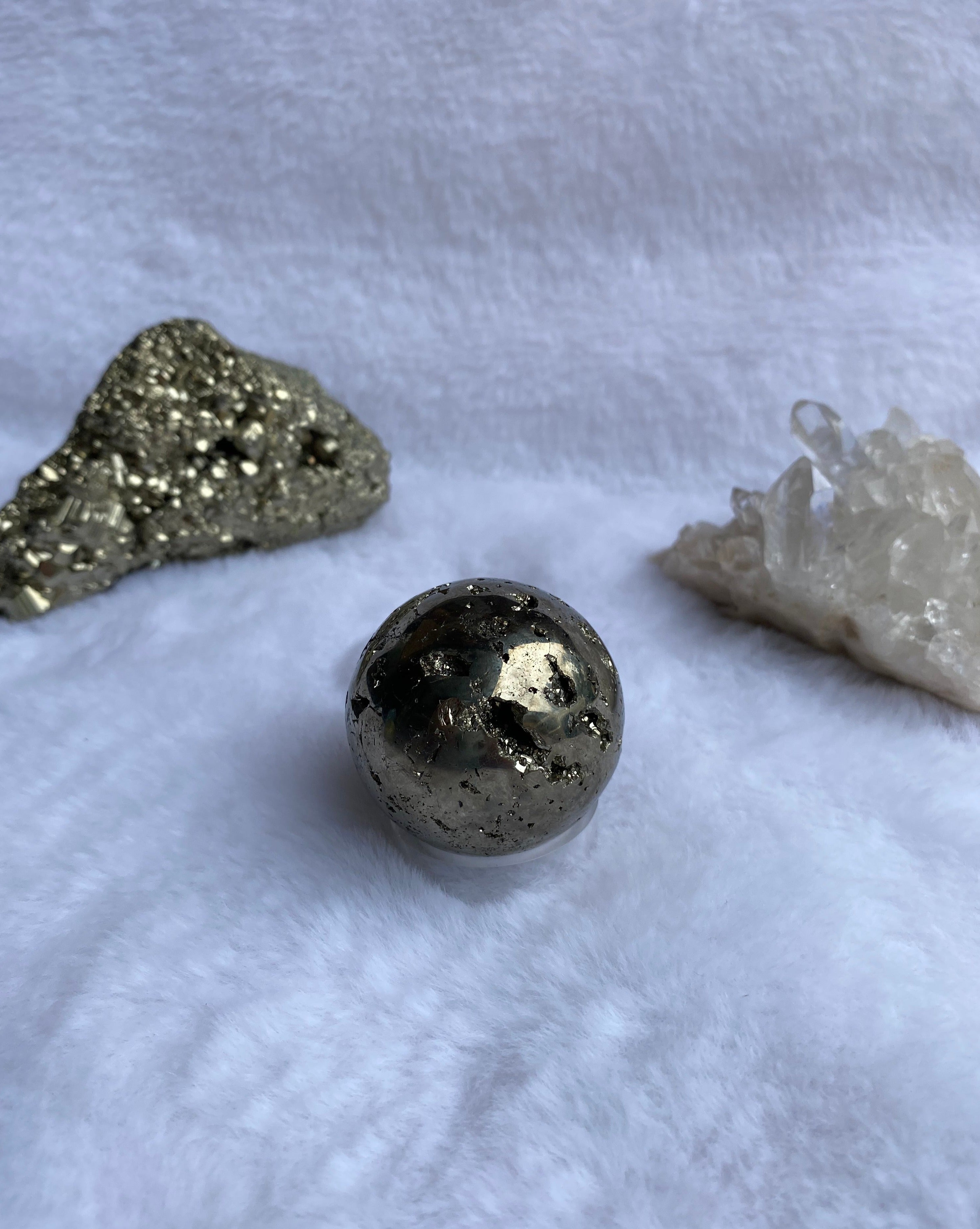 PYRITE SPHERE Small