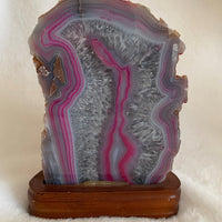 PINK AGATE WOODBASE