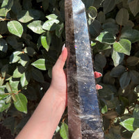 SMOKY QUARTZ TOWER LARGE
